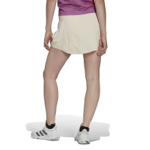 adidas Tennisrock Match HEAT.RDY (integrierte Tight, hoher Bund) beige Damen